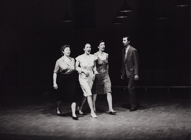 1985 - DIE BANDE (U Sawallich, C Haenchen, I Toksoez, K Bildstein)&copy;FTM