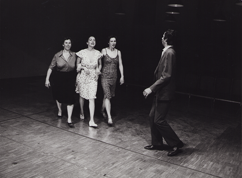 1985 - DIE BANDE (U Sawallich, C Haenchen, I Toksoez, K Bildstein)&copy;FTM