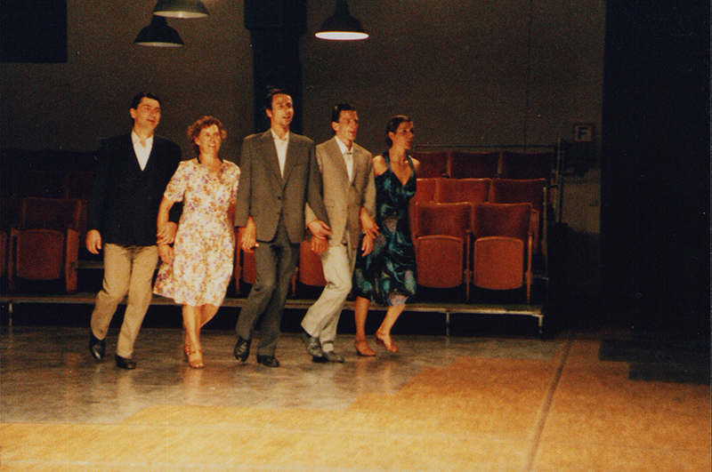 1985 - DIE BANDE, (Wolfgang Tietze, Ursula Sawallich, Kurt Bildstein, Reinhold Behling, Imke Toksoez)&copy;FTM
