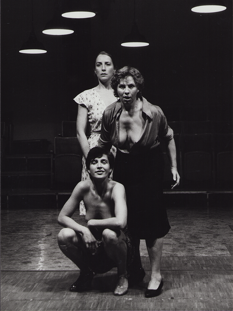 1985 - DIE BANDE (von vorne I Toksoez, U Sawallich, C Haenchen)&copy;FTM