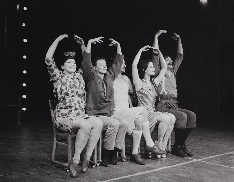 1986 - DIE KAHLE S&Auml;NGERIN (Agathe Taffertshofer, Gerlinde Eger, Kurt Bildstein, Monika Muschler, Wolfgang Tietze)&copy;FTM