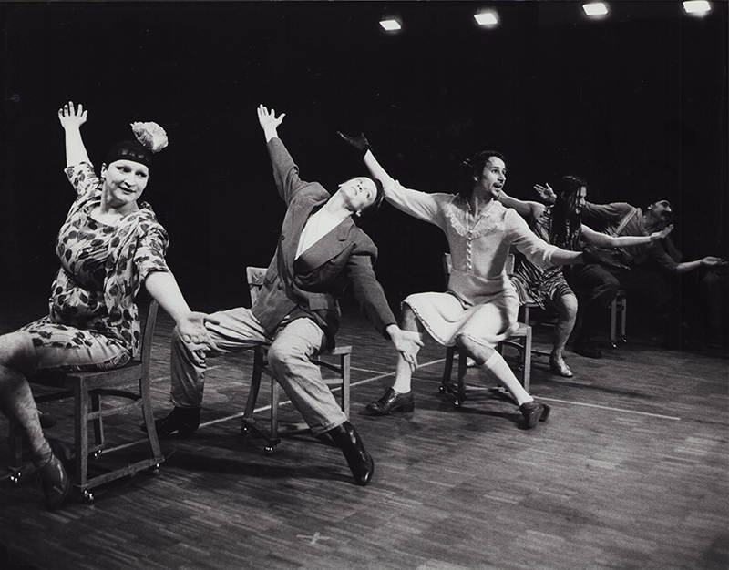 1986 - DIE KAHLE S&Auml;NGERIN (Agathe Taffertshofer, Gerlinde Eger, Kurt Bildstein, Monika Muschler, Wolfgang Tietze)&copy;FTM