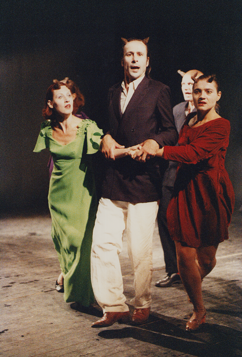 1989 - WELTUNTERGANG BERLIN (Die Clique) (Eva Dietzfelbinger, Kurt Bildstein, Reinhold Behling, Ute Bries)&copy;FTM