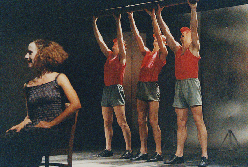 1989 - WELTUNTERGANG BERLIN (Mahlsdorferinnen) (Kerstin Fischer, Bernhard Ulsamer, Kurt Bildstein, Reinhold Behling)&copy;FTM