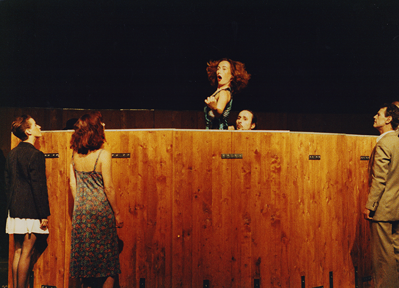 1990 - DER WIDERSPENSTIGEN Z&Auml;HMUNG (Kerstin Fischer, Eva Dietzfelbinger, Kurt Bildstein, Bernhard Ulsamer)&copy;FTM