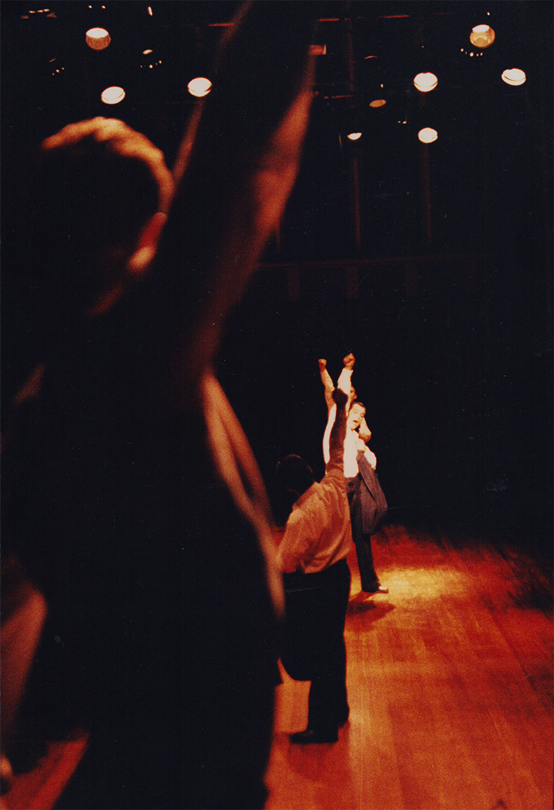 1991 - HAMLETMASCHINE, Christchurch NZ, Auff&uuml;hrung 1 (with Drama-Students)&copy;FTM