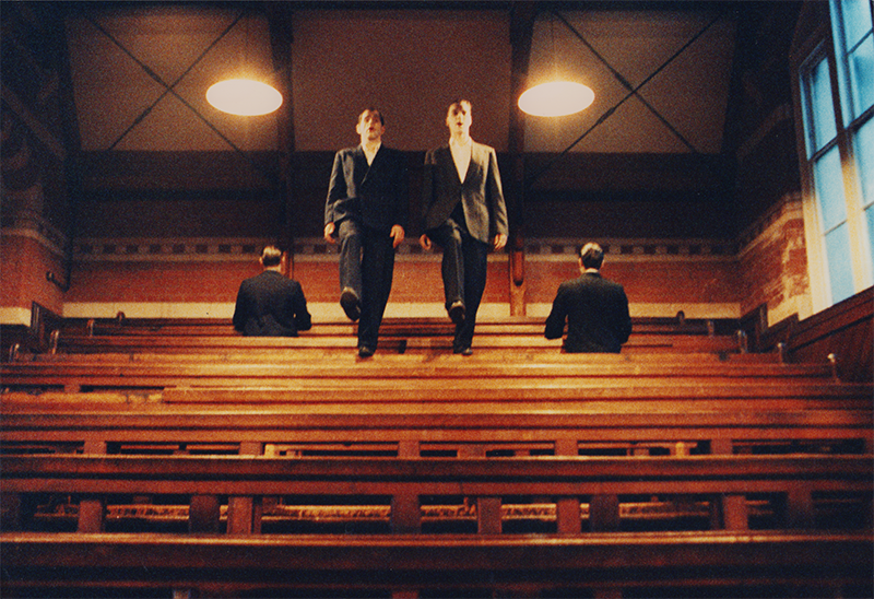 1991 - HAMLETMASCHINE, Christchurch NZ, Auff&uuml;hrung 11 (with Drama-Students) &copy;FTM