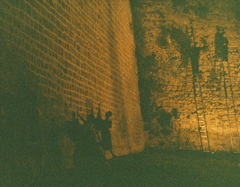 1989 - HAMLETMASCHINE, Workshop und Erarbeitung mit Drama-Studenten in Tel Aviv in Hebr&auml;isch, f&uuml;r das Akko-Theaterfestival Familienalbum 2 Dramastudents &copy;FTM