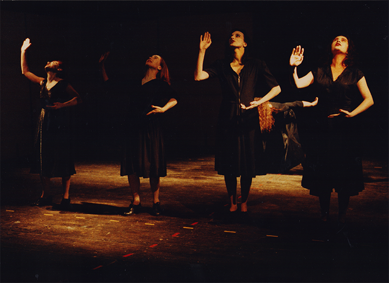 1991 - MEDEA (Eva Dietzfelbinger, Kerstin Fischer, Martina Couturier, Kurt Bildstein Anja G&uuml;rke)&copy;FTM