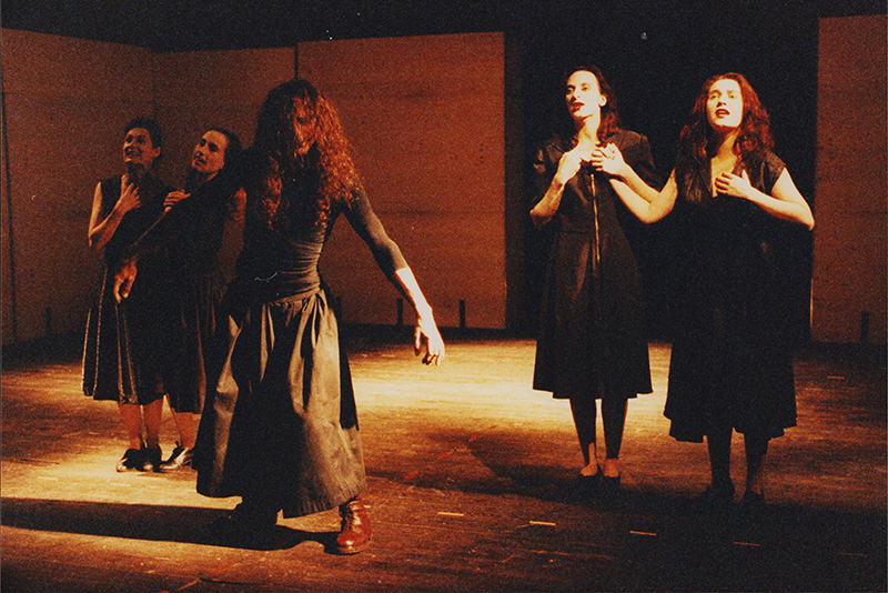 1991 - MEDEA (Eva Dietzfelbinger, Kerstin Fischer, Kurt Bildstein,Martina Couturier, Anja G&uuml;rke)&copy;FTM