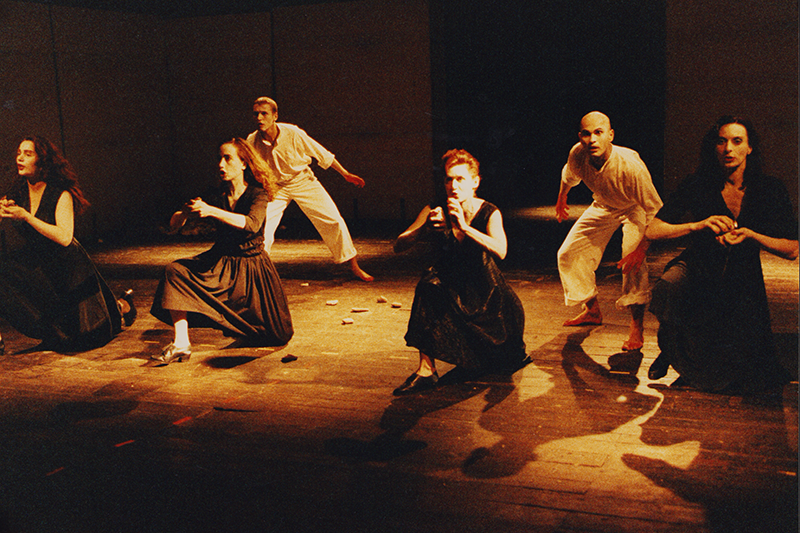 1991 - MEDEA (A G&uuml;rke, K Fischer, E Dietzfelbinger, M Couturier, hinten A Meyer, P Pruchniewitz)&copy;FTM