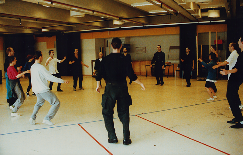 1992 - ANTIGONE (Ensembletraining)&copy;FTM