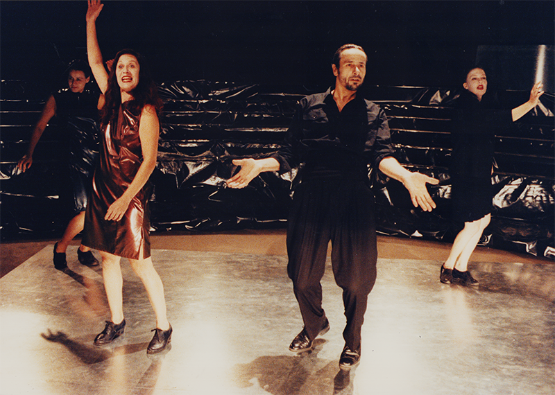 1992 - MEDEAMATERIAL (Sabine Volke, Eva Dietzfelbinger, Kurt Bildstein, Beatrix Murmann)&copy;FTM