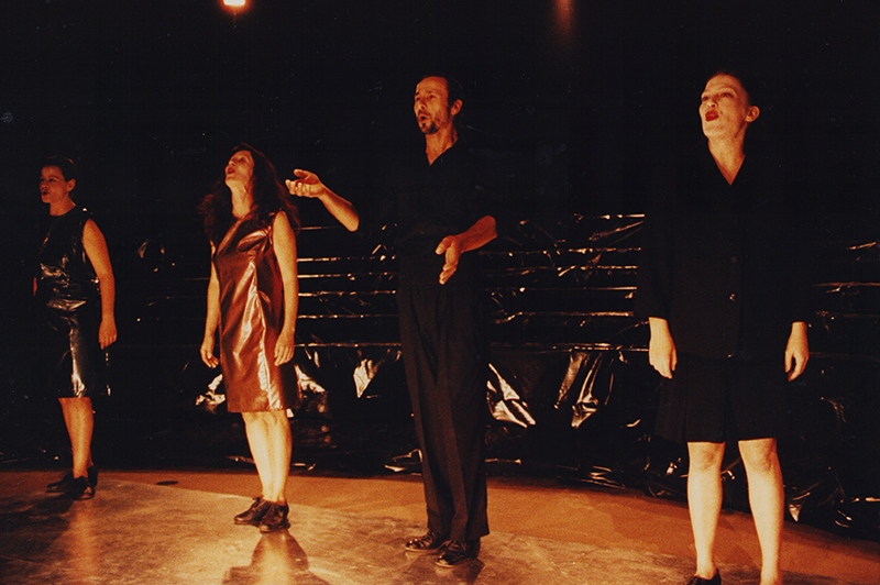 1992 - MEDEAMATERIAL (Sabine Volke, Eva Dietzfelbinger, Kurt Bildstein, Beatrix Murmann)&copy;FTM