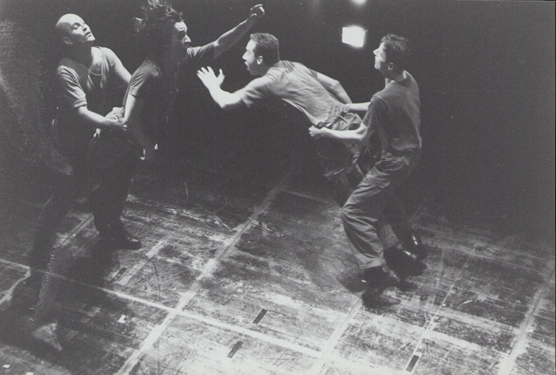 1993 - LEBEN GUNDLINGS ,Black Box Gasteig M&uuml;nchen (P Pruchniewitz, M Caktas, John, A Meyer)&copy;FTM