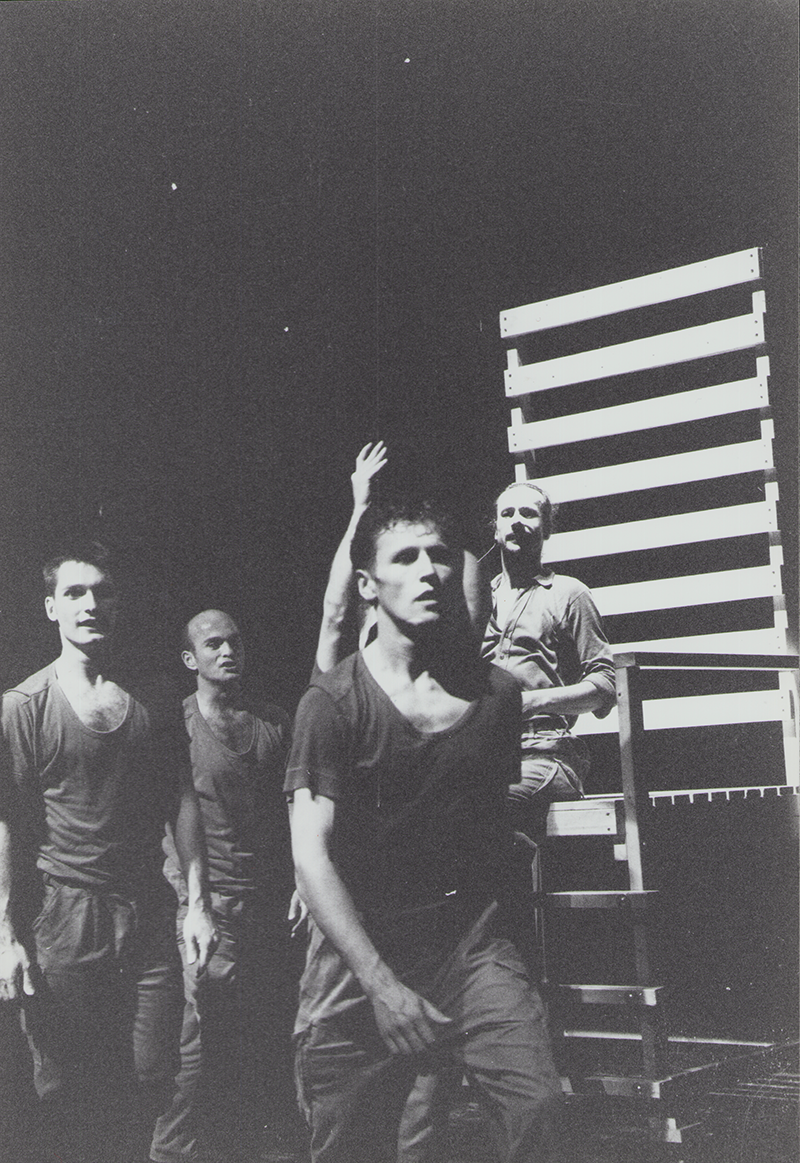 1993 - LEBEN GUNDLINGS ,Black Box Gasteig M&uuml;nchen (T Engelberger, P Pruchniewitz, A Meyer, K Bildstein)&copy;FTM