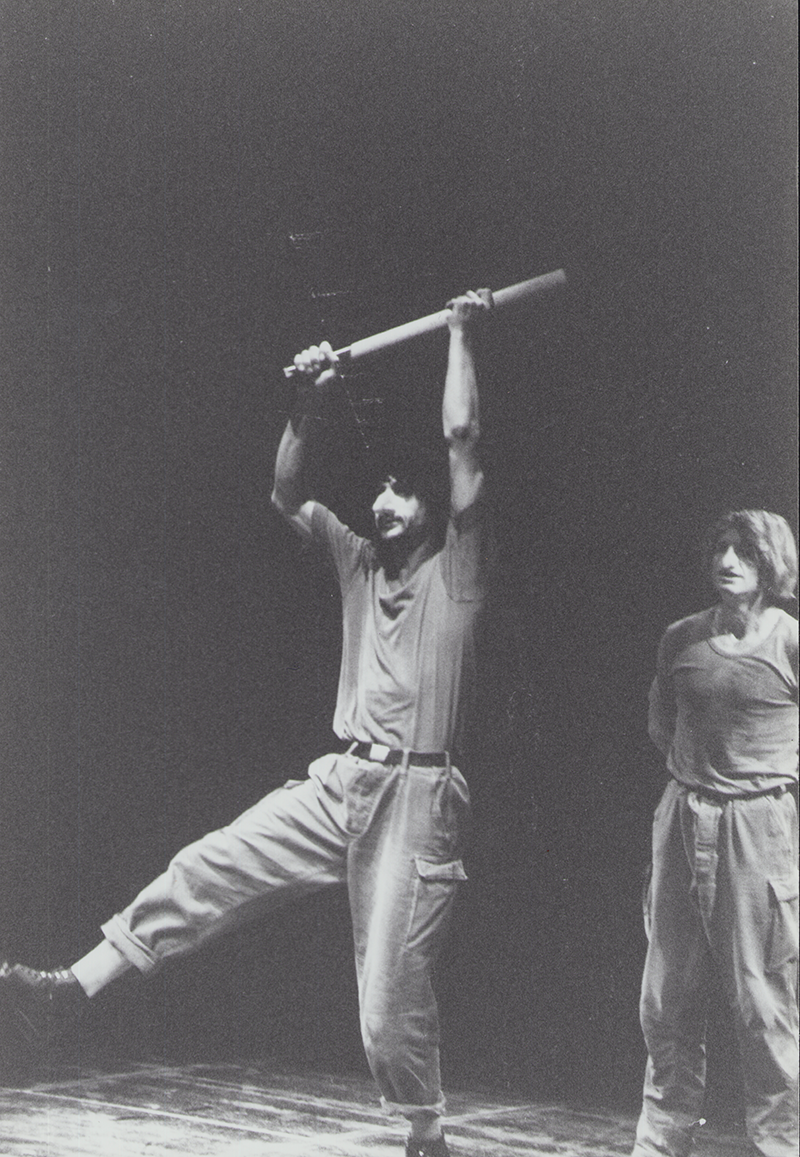 1993 - LEBEN GUNDLINGS ,Black Box Gasteig M&uuml;nchen (Kurt Bildstein, Reinhold Behling)&copy;FTM