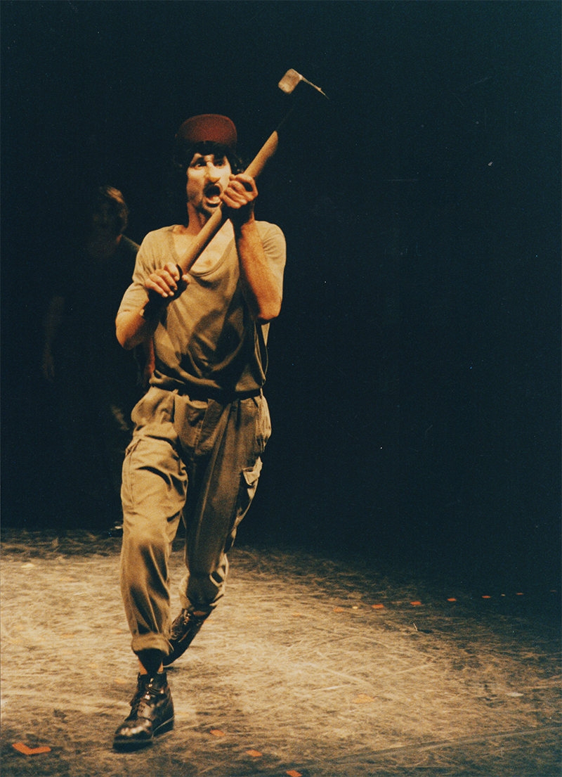 1993 - LEBEN GUNDLINGS ,Black Box Gasteig M&uuml;nchen (Kurt Bildstein)&copy;FTM