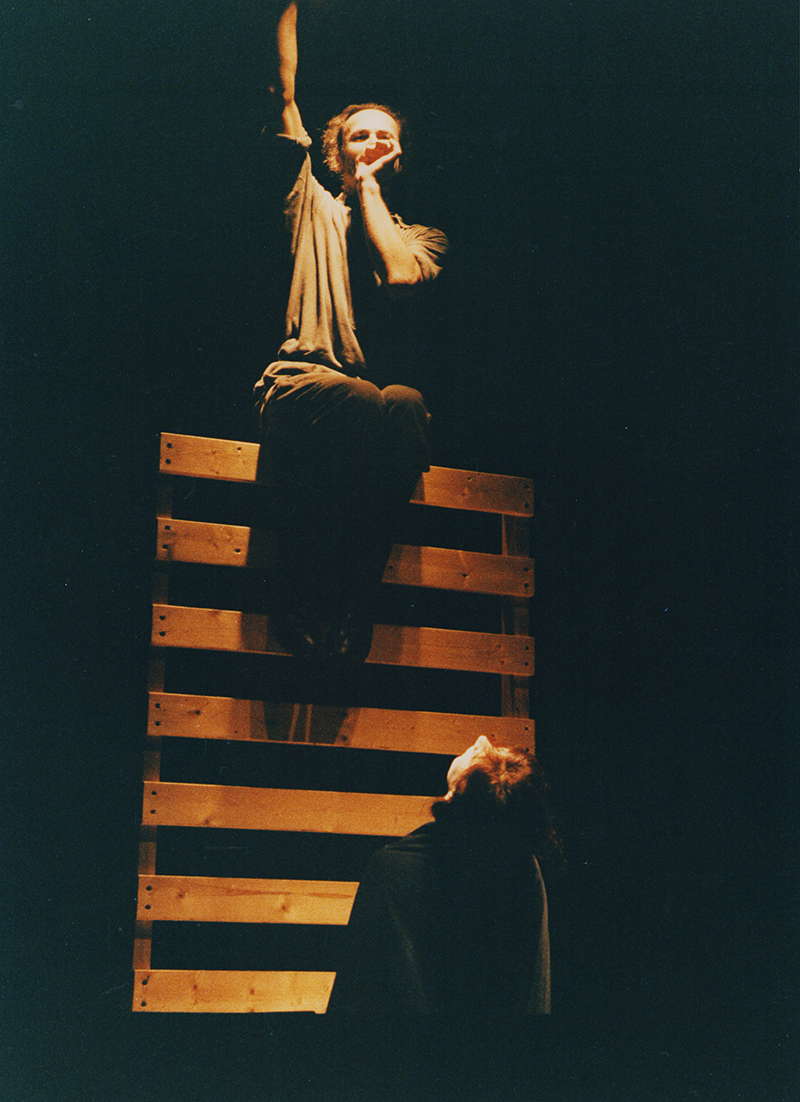 1993 - LEBEN GUNDLINGS ,Black Box Gasteig M&uuml;nchen (Kurt Bildstein, Eva Dietzfelbinger)&copy;FTM