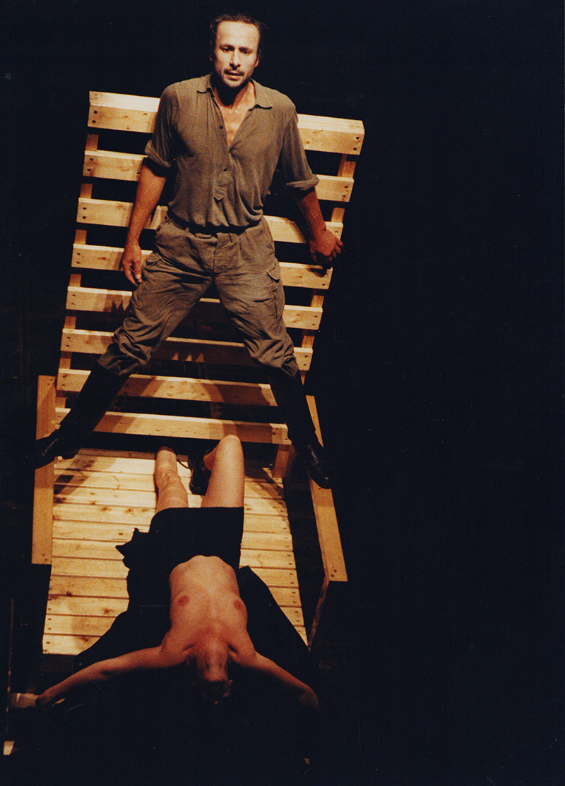 1993 - LEBEN GUNDLINGS ,Black Box Gasteig M&uuml;nchen (Kurt Bildstein, Eva Dietzfelbinger)&copy;FTM