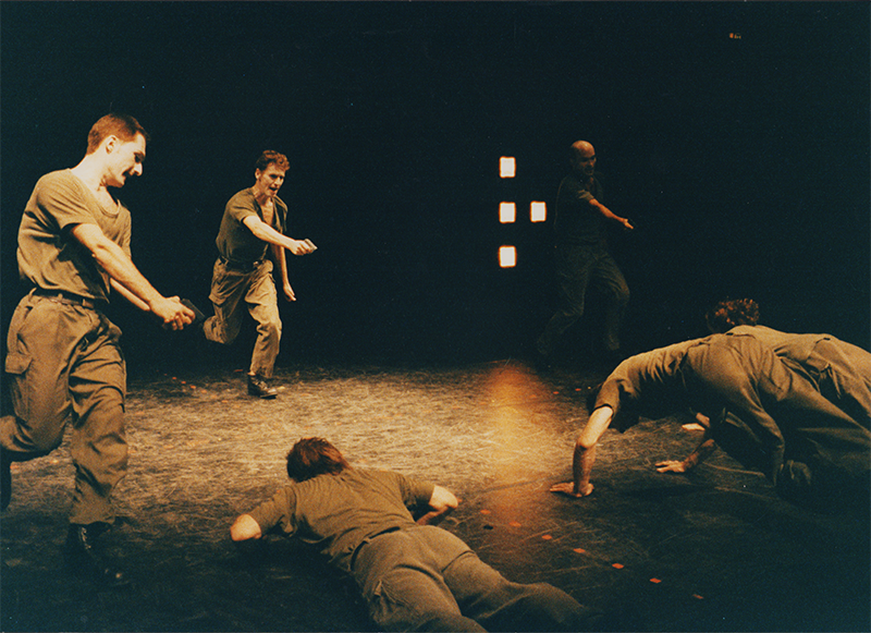 1993 - LEBEN GUNDLINGS, i-camp, M&uuml;nchen (T Engelmann, A Mayer, P Pruchniewitz, Ensemble)&copy;FTM