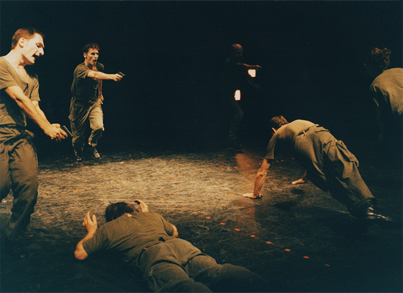 1993 - LEBEN GUNDLINGS, i-camp, M&uuml;nchen (T Engelmann, A Mayer, P Pruchniewitz, Ensemble)&copy;FTM