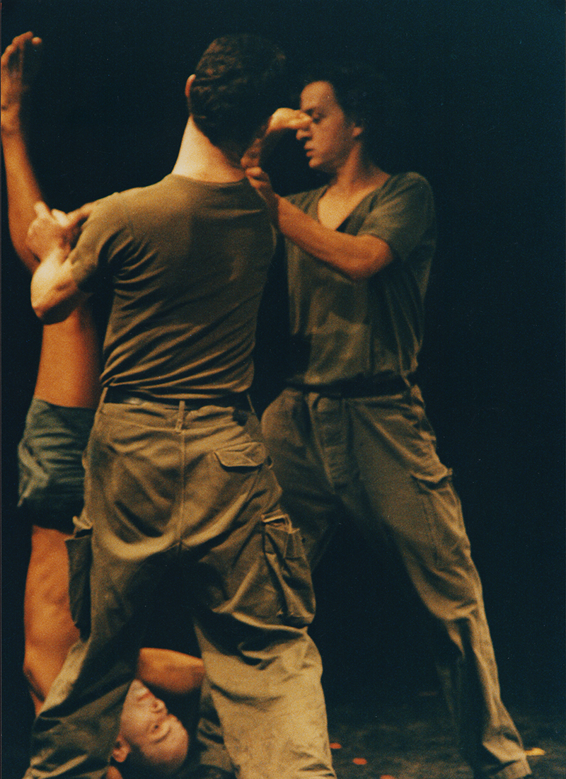 1993 - LEBEN GUNDLINGS, i-camp, M&uuml;nchen (P Pruchniewitz, John, M  Caktas)&copy;FTM