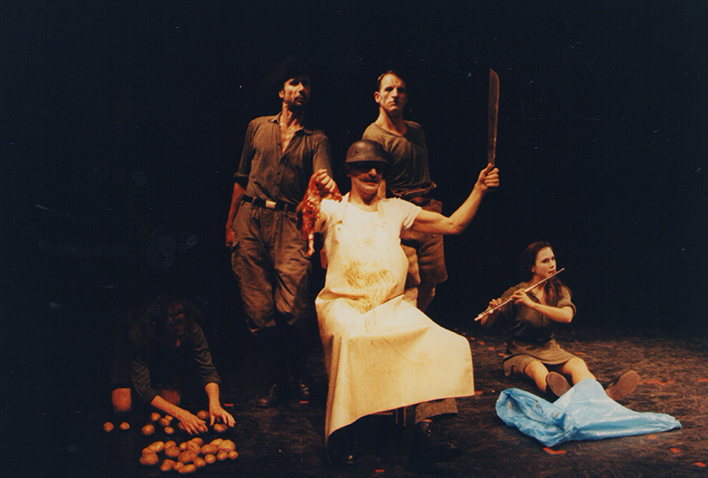 1993 - LEBEN GUNDLINGS, i-camp, M&uuml;nchen (K Bildstein, R Behling, W Tietze, M Smolka)&copy;FTM