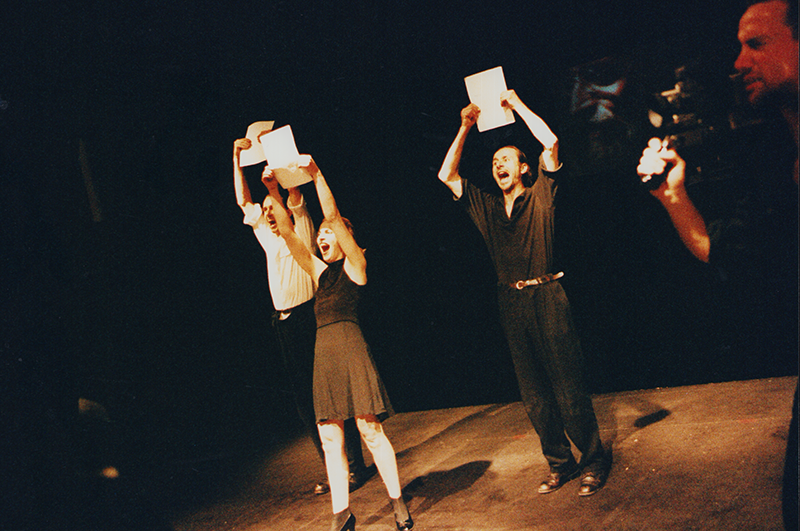 1996 - NIETSCHES AUGE 04 (P Slabon,G Graf, K Bildstein, M Schmidt)&copy;FTM