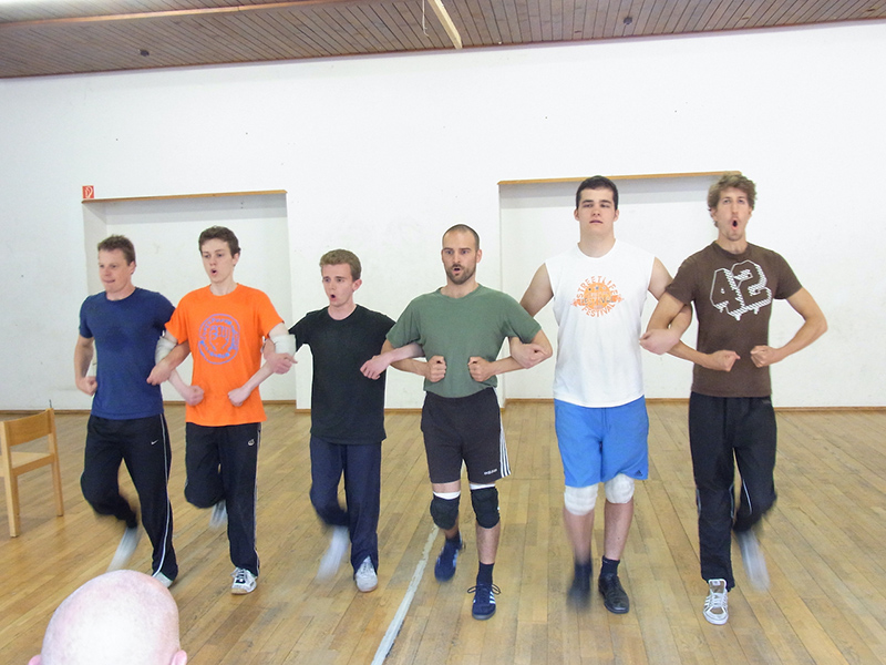 2011 - HEINER M&Uuml;LLER, TRAUMTEXTE  020Proben Auenstra&szlig;e(D