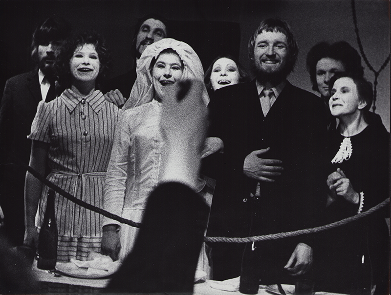 1972 - KLEINB&Uuml;RGERHOCHZEIT (Familienphoto mit Christine Ruckdeschel und Konrad Stimmel) &copy;FTM