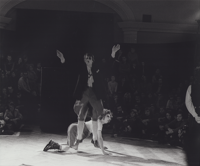 1973 - AFTER BRECHT (oben Kurt Bildstein, Bernd Halla) Wroclaw Festival 1973 &copy;FTM