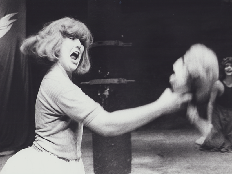 1974 - Teutonic Shock, W&ouml;rthstr 9 (Christine Ruckdeschel) &rsquo;Katte&rsquo; &copy;Oda Sternberg