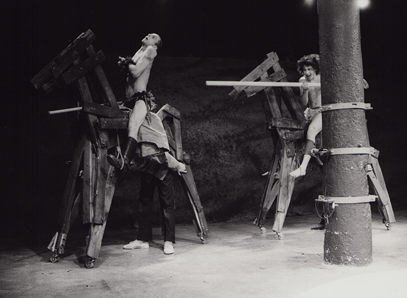 1974 - Teutonic Shock, W&ouml;rthstr 9 (Kurt Bildstein-Varus, Christoph Wolf-Arminius) Schlacht im Teutoburger Wald &copy;FTM