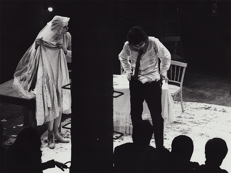 1975 - 2 Kleinb&uuml;rgerhochzeit, Brecht W&ouml;rthstr  9 (Schmid, Ifland)&copy;Wolfgang Giesche