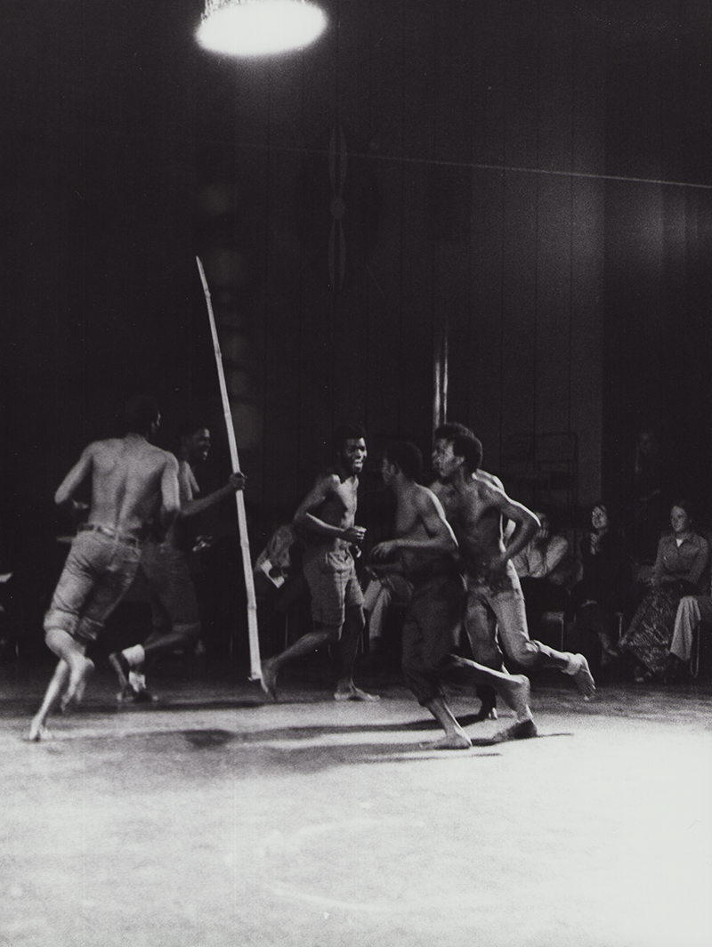 1975 - WORKOUT, UNI Nairobi, &rsquo;Jagd&rsquo; &copy;FTM