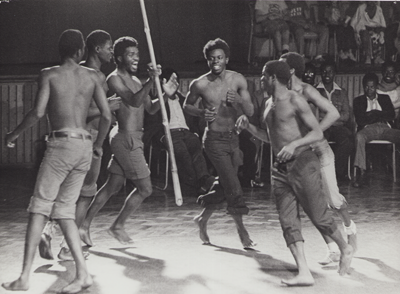 1975 - WORKOUT, UNI Nairobi, &rsquo;Jagd&rsquo; &copy;FTM