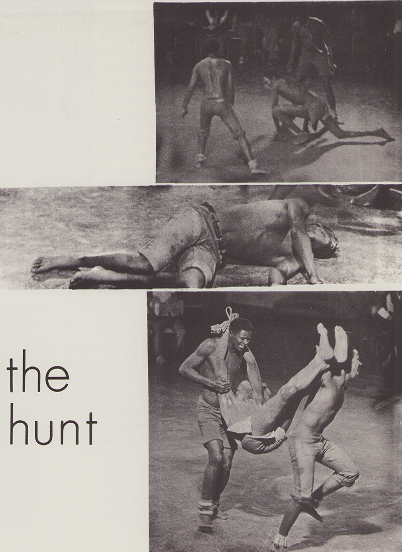1975 - WORKOUT, UNI Nairobi, &rsquo;the hunt' &copy;FTM