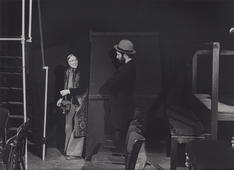 1975 - ENDSPIEL, M&uuml;nchen, W&ouml;rthstra&szlig;e 9 (Zuschauerin, Colin Gilder) &copy;FTM