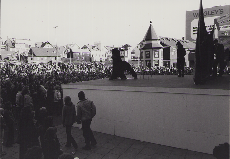 028-1  1978 - Reykjavik Center, Woyzeck-Kreatur &copy;FTM