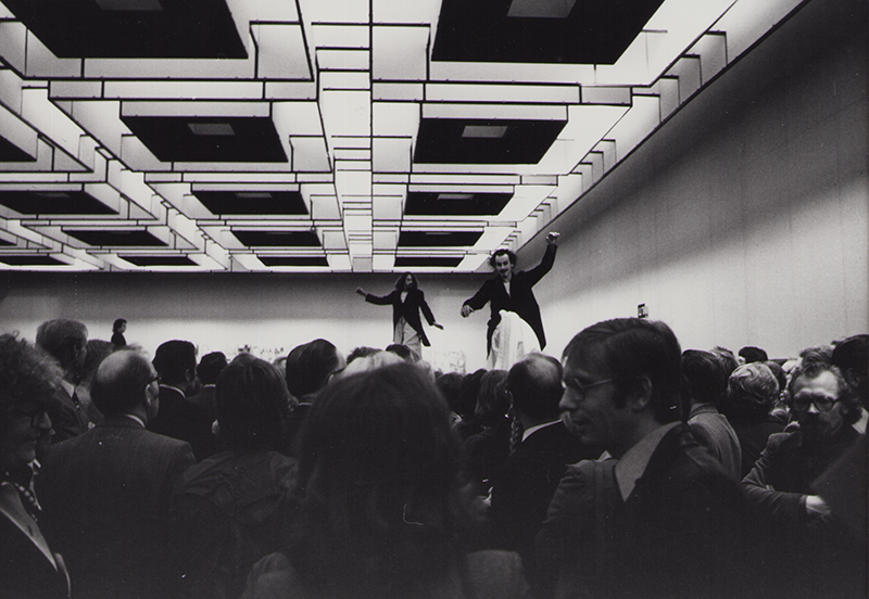 1978 - Reykjavik, Walk Act, Err&oacute; Ausstellung &copy;FTM