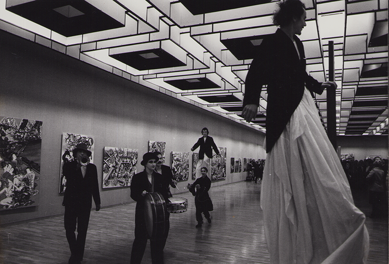1978 - Reykjavik, Walk Act, Err&oacute;-Ausstellung &copy;FTM