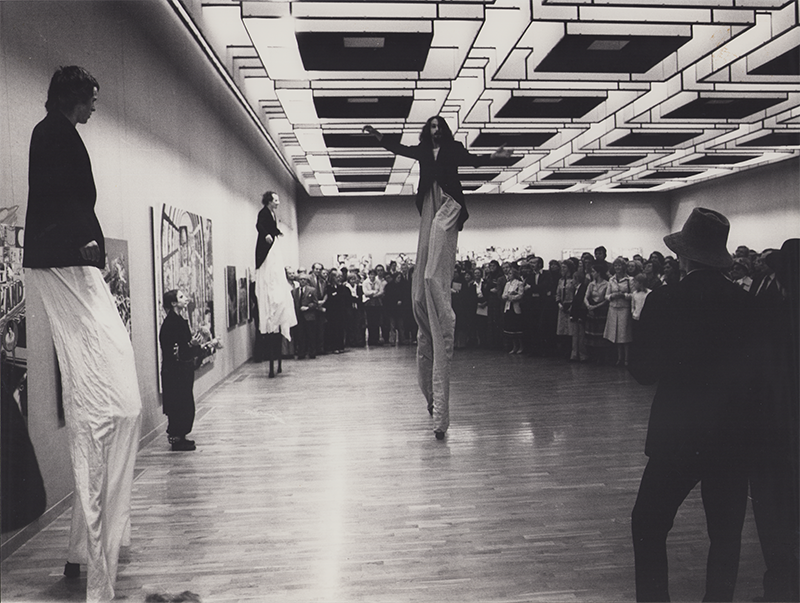 1978 - Reykjavik, Walk Act, Err&oacute;-Ausstellung &copy;FTM