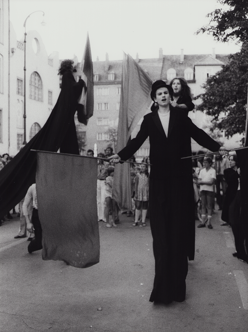 1976 - 1980 - M&uuml;nchen SCHWARZE PROZESSION (Bildstein, Maschek, Eckl, Maschek)&copy;W Giesche