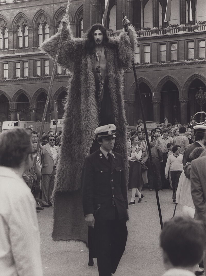 1977 - 1980 - TETZELS ABLASS, M&uuml;nchen Marienplatz vor Rathaus (Bildstein) &copy;Wolfgang Giesche