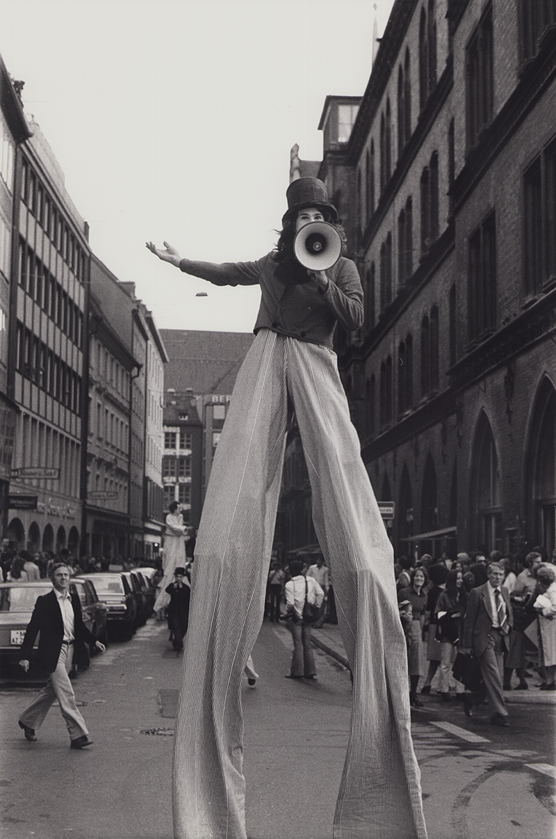 1980 - M&uuml;nchen, Dienerstra&szlig;e, WEISSE PROZESSION (Maschek, Bildstein) &copy;FTM