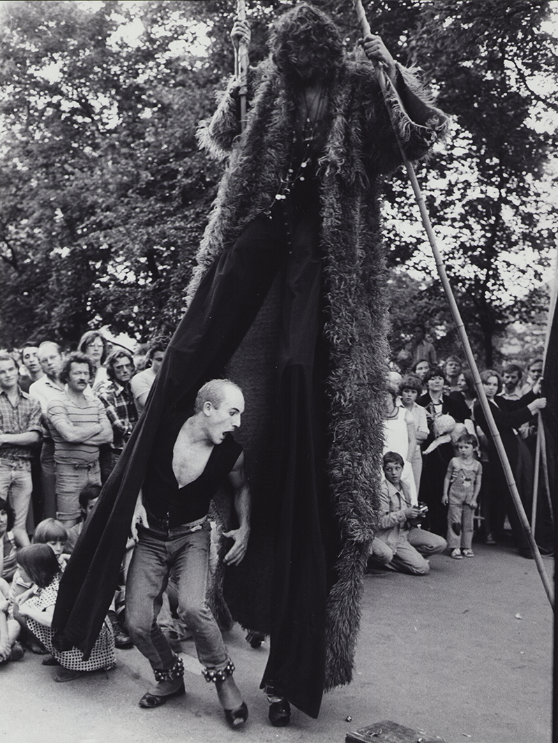 1980 - TETZELS ABLASS, Tetzelino (Gilder), Teufel (Bildstein)&copy;Oda Sternberg