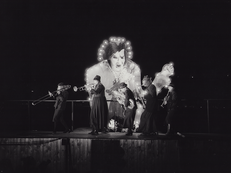 1978 - ELVIS ROCKGARDEN, Theaterfestival M&uuml;nchen &copy;Wolfgang Giesche
