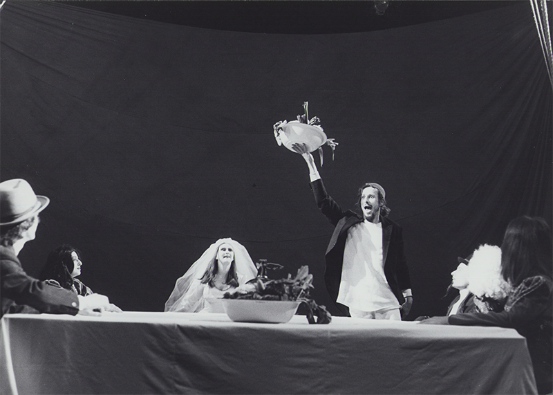 1978 - ELVIS ROCKGARDEN, Theaterfestival M&uuml;nchen (Artistenhochzeit)&copy;Oda Sternberg
