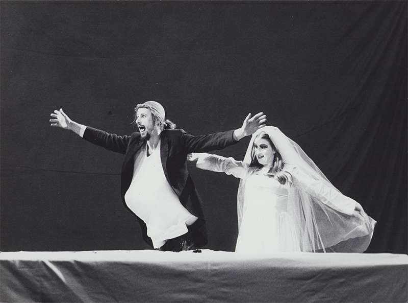 1978 - ELVIS ROCKGARDEN, Theaterfestival M&uuml;nchen (Artistenhochzeit)&copy;Oda Sternberg